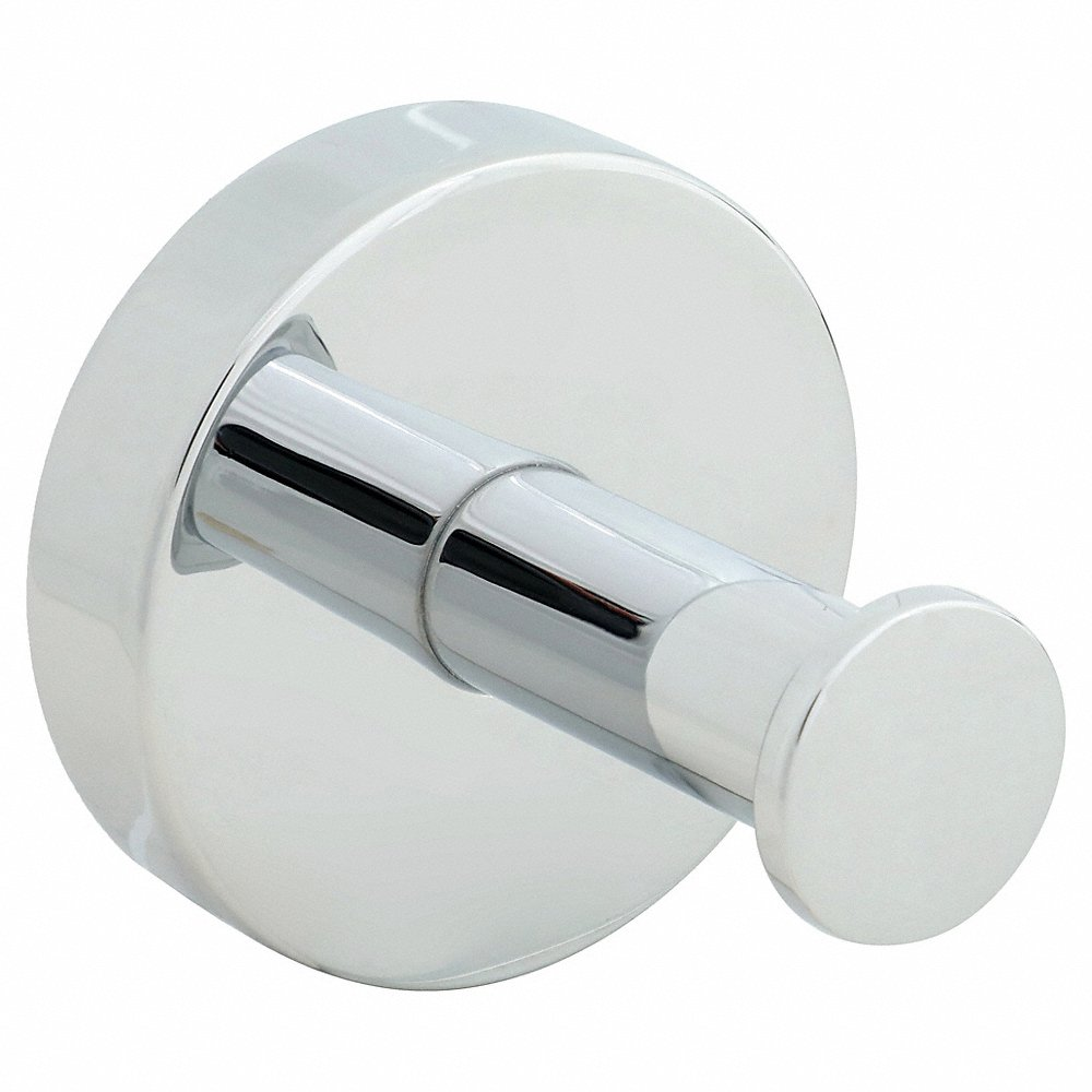 KOHLER K-27290-CP Overall Height 2 Inch, Overall Depth 1 7/8 Inch, Polished Chrome, Robe Hook | CE9UEE 493J29