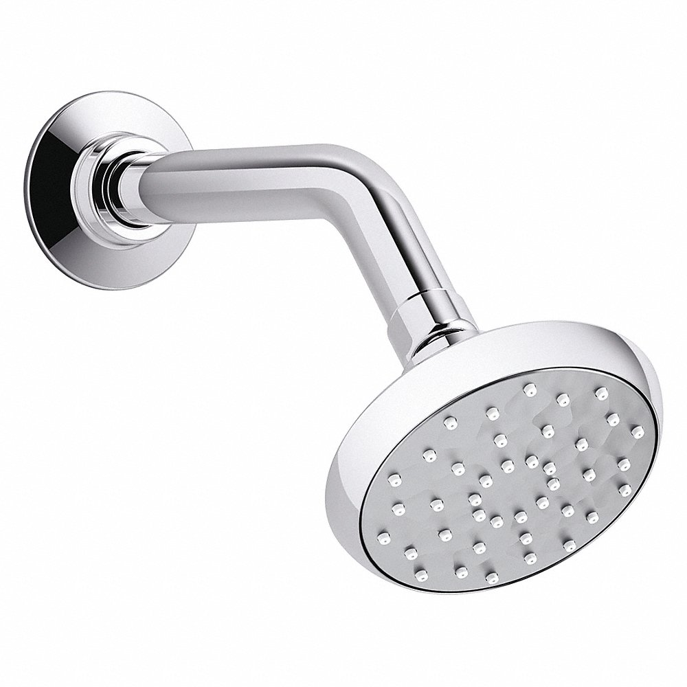 KOHLER K-72422-CP Shower Head, Wall Mounted, Polished Chrome | CE9HJV 493H86