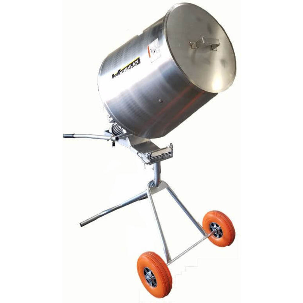 Stainless Steel Food Grade Mixer, 28 Rpm, 220V, 3/4Hp Motor