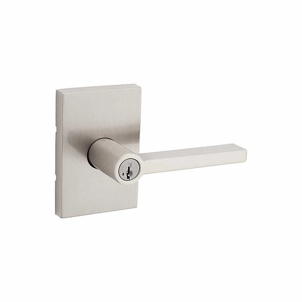 Door Lever Lockset, Office Lever Locksets, Nickel, ADA Compliant