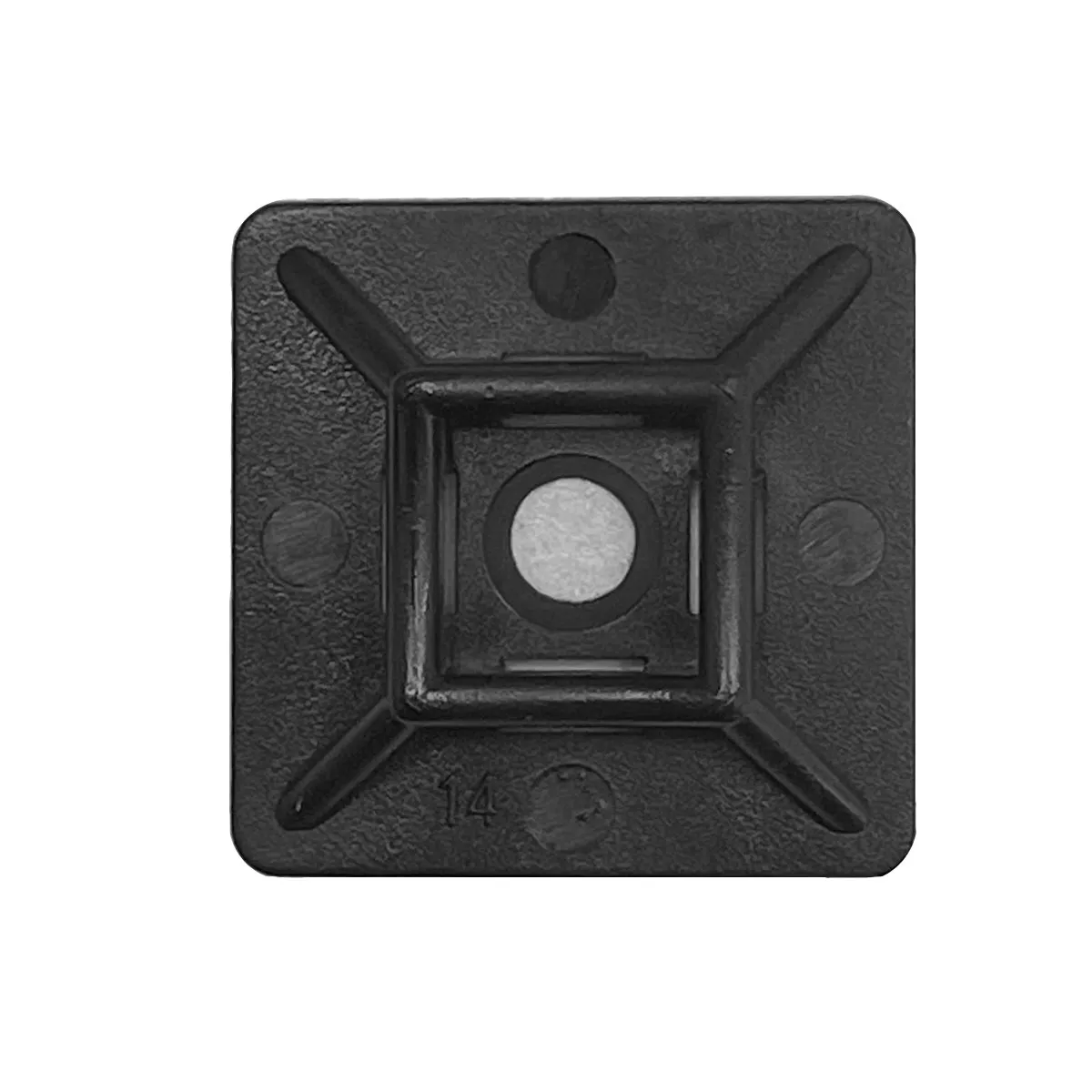 1 Feet Feet X 1 Feet Feet UV Black Cable Tie Mounting Base