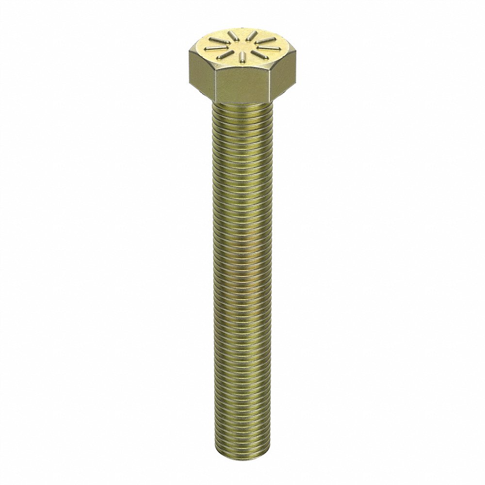 L9 440935 Hex Head Cap Screw, 1-1/4-7 Thread Size, Grade 9 | CG8XTQ 452J35