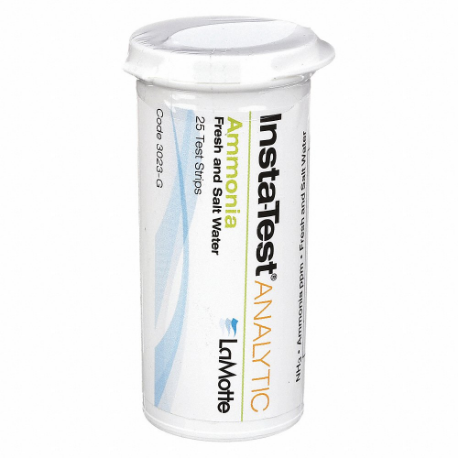 LAMOTTE 3023-G Test Strip, A mmonia, 0 to 6 ppm | CR8MPM 41V897