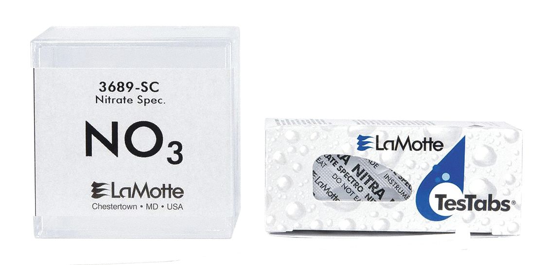 LAMOTTE 3689-SC Nitrate Test Tab For 1910/SMART3 | AJ2CCV 46Y413
