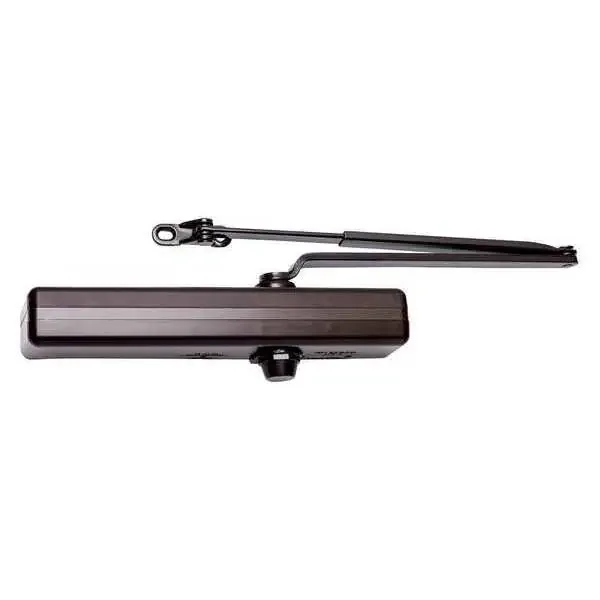 LCN 1461-RW/PA BRASS Door Closer, Non Hold Open, Non-Handed, 12 1/4 Inch Housing Lg, 2 3/8 Inch Housing Dp | CR8NTX 28XN58