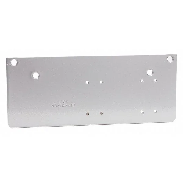 LCN 4040XP-18PA AL Drop Plate, Aluminum, Silver, 12 1/4 Inch Length | CR8NXK 46TY42