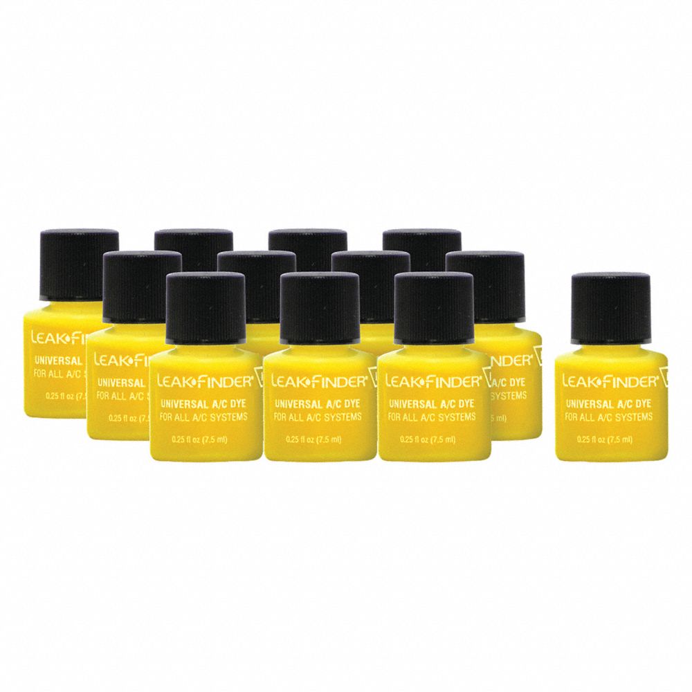 UV Leak Detection Dye, 0.25 Oz Capacity