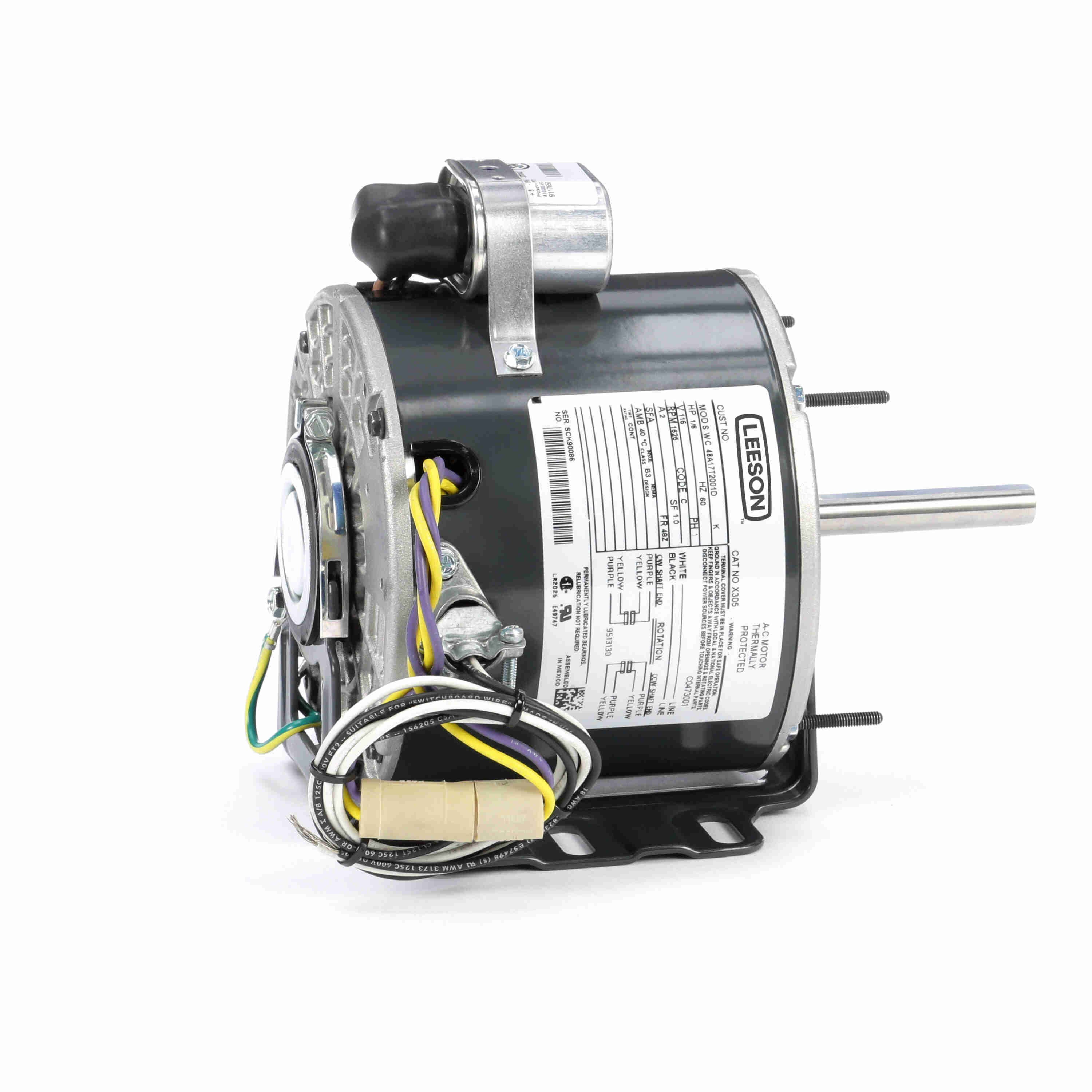 MARATHON MOTORS 048A17T2001 X305 HVAC Motor | AJ2MGE X305