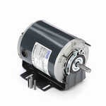 Fan and Blower Motors, 1 Speed, Open Dripproof, 1/4 HP, 1725 Nameplate RPM, 115/230V AC