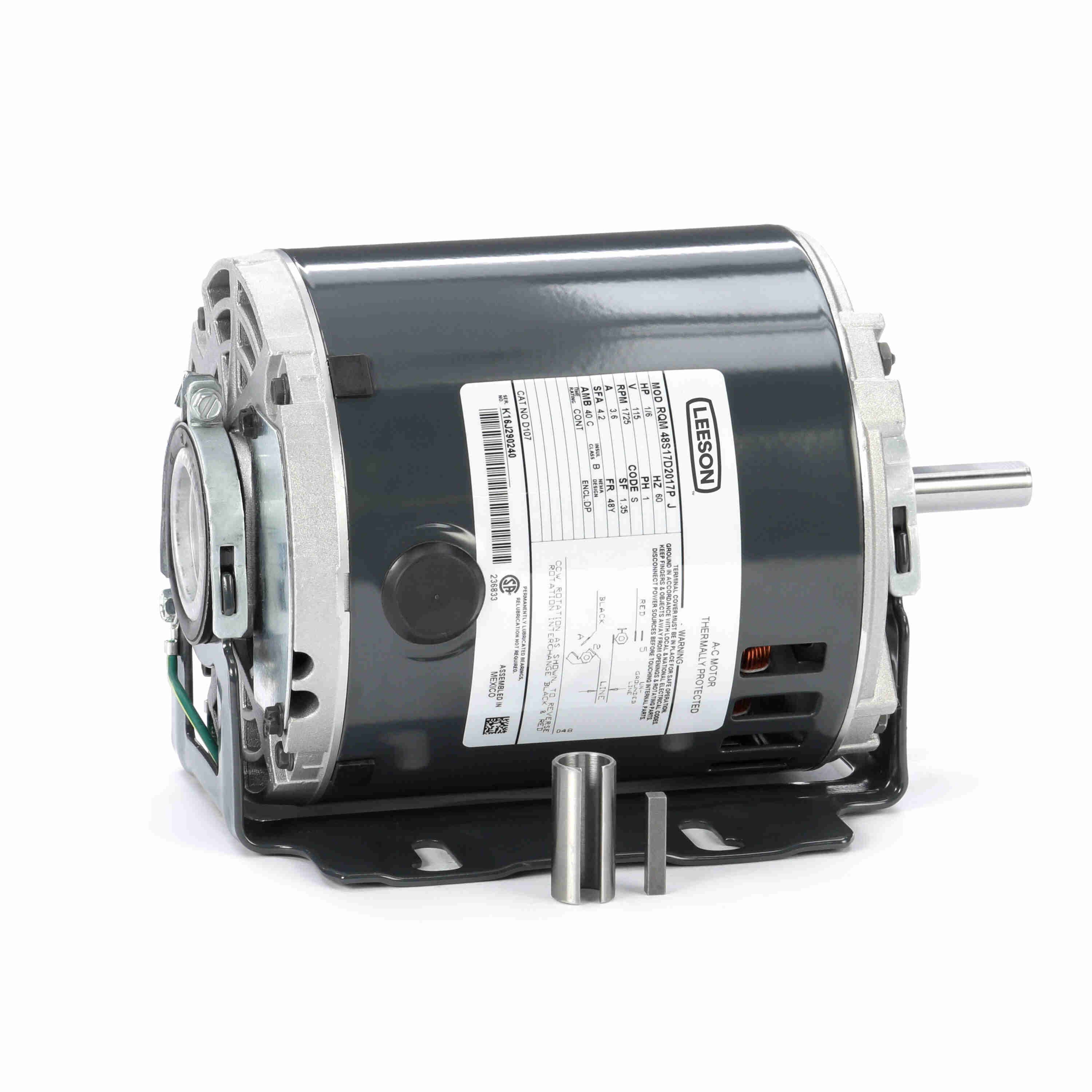 MARATHON MOTORS 048S17D2017 D107 HVAC Motor | AJ2KWB D107