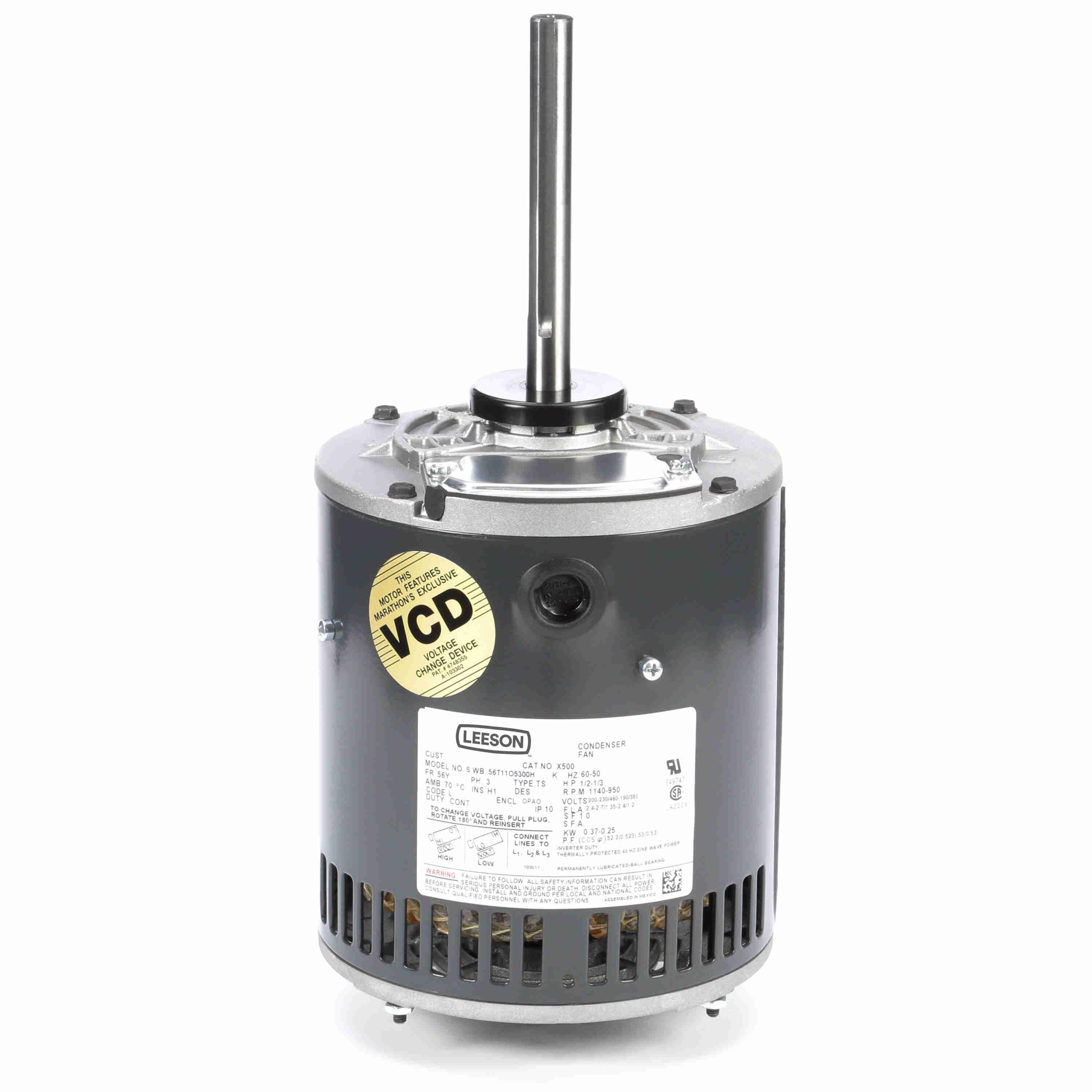 MARATHON MOTORS 056T11O5300 X500 HVAC Motor 50-60 Hertz | AJ2LGP X500