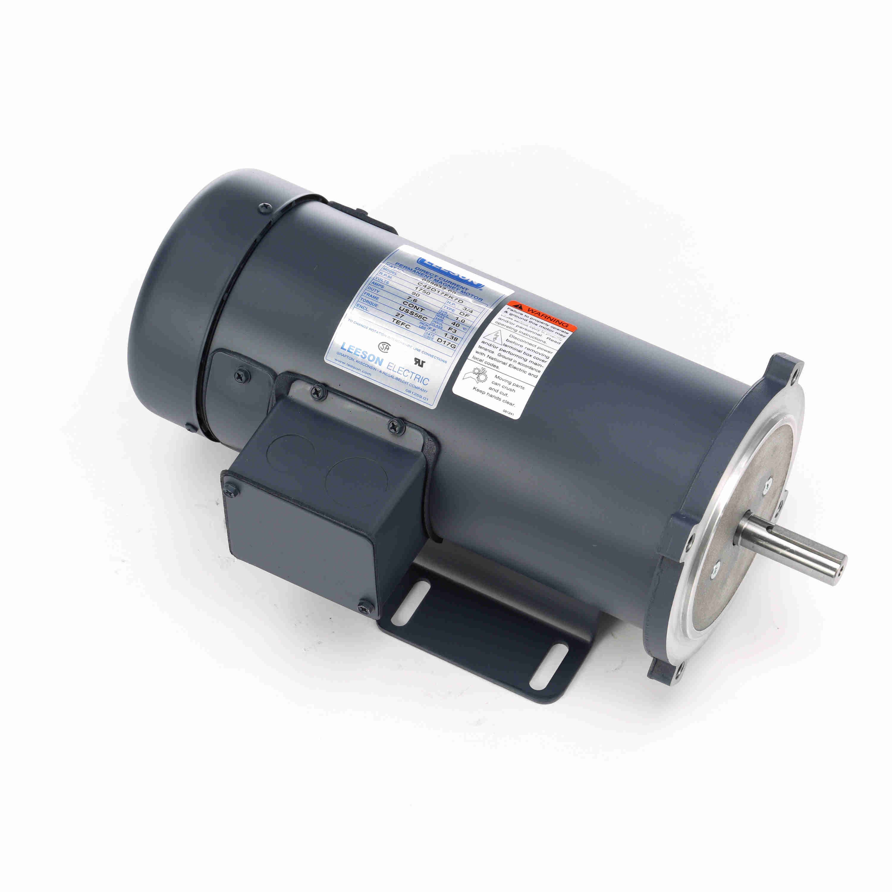 LEESON 098032.00 C42D17FK7 DC Motor | AJ2PFN 48ZG59 / C42D17FK7