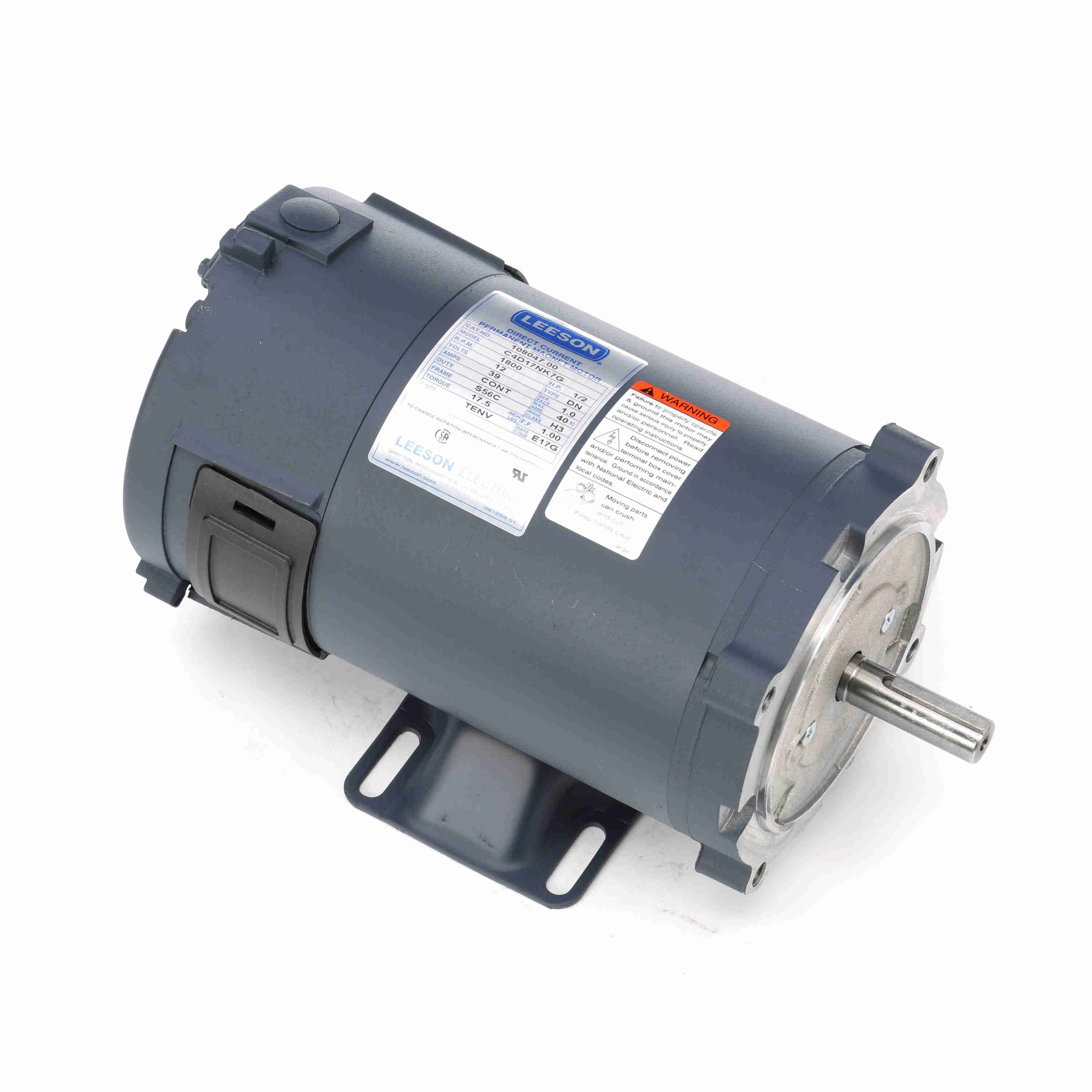 LEESON 108047.00 C4D17NK7 DC Motor | AJ2PVX 48ZG49 / C4D17NK7
