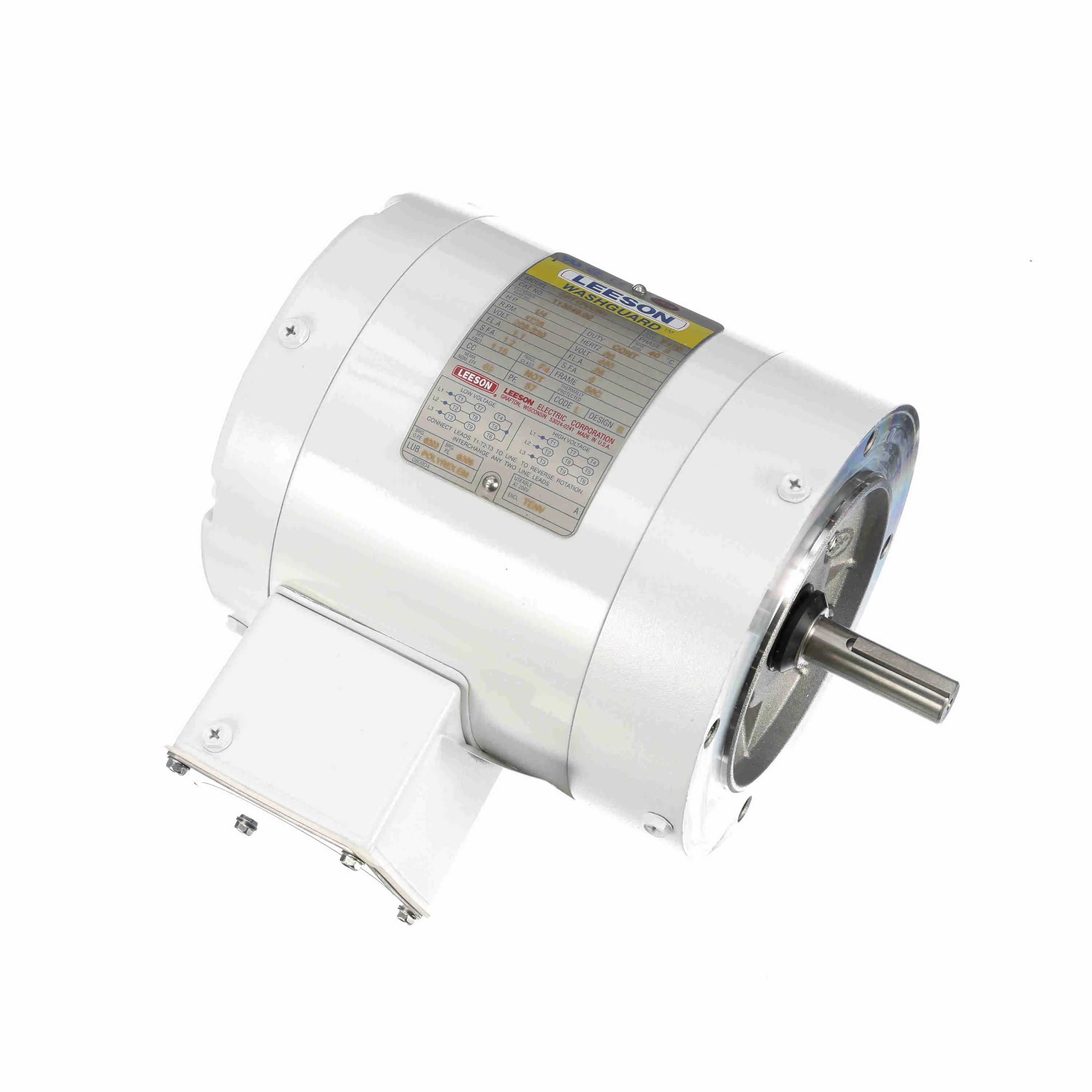 LEESON 113649.00 C6T17VC5H Washdown Motor | AJ2QLB 48ZG15 / C6T17VC5H