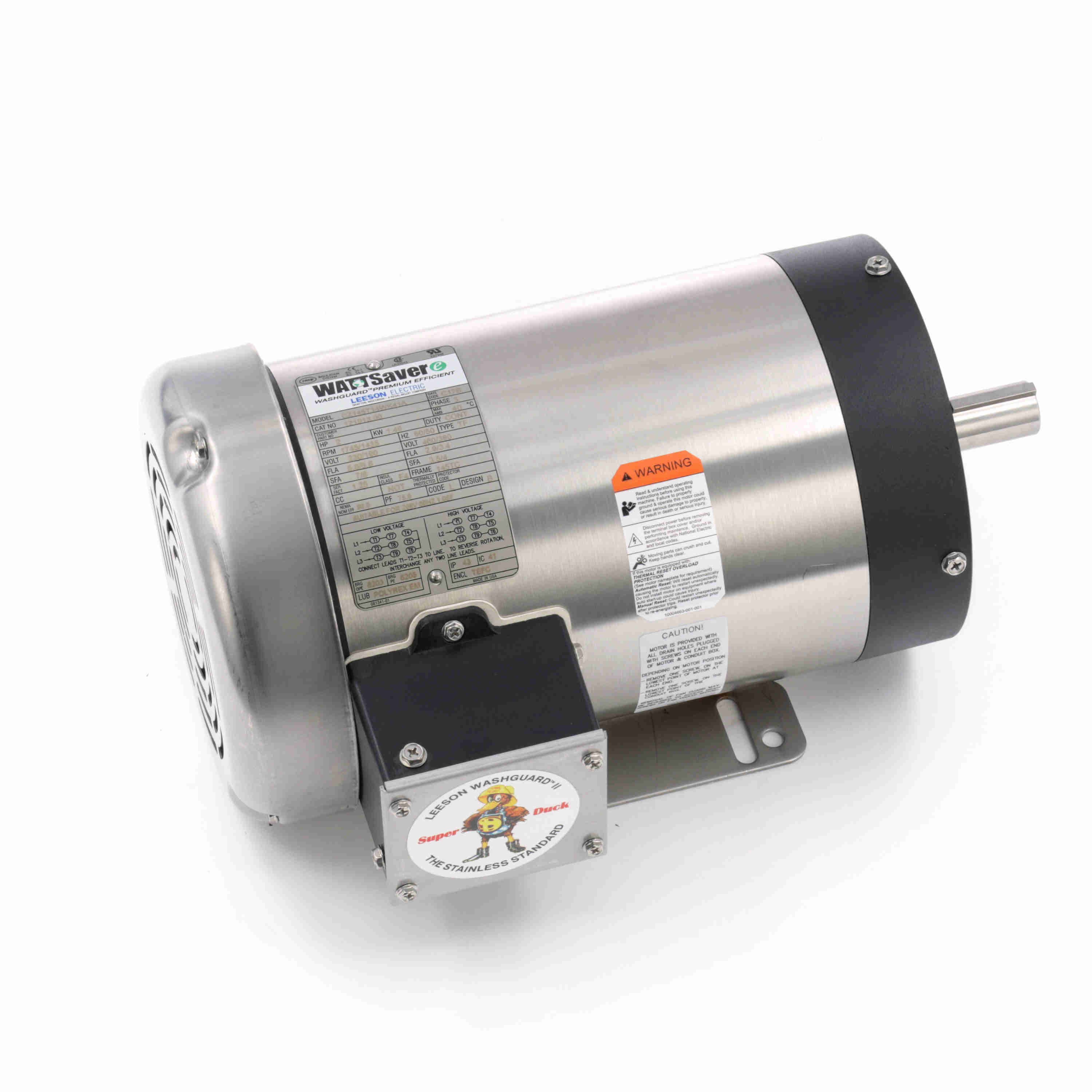 LEESON 121913.00 CZ145T14WK41A Washdown Motor 50-60 Hertz | AJ2RKP CZ145T14WK41A