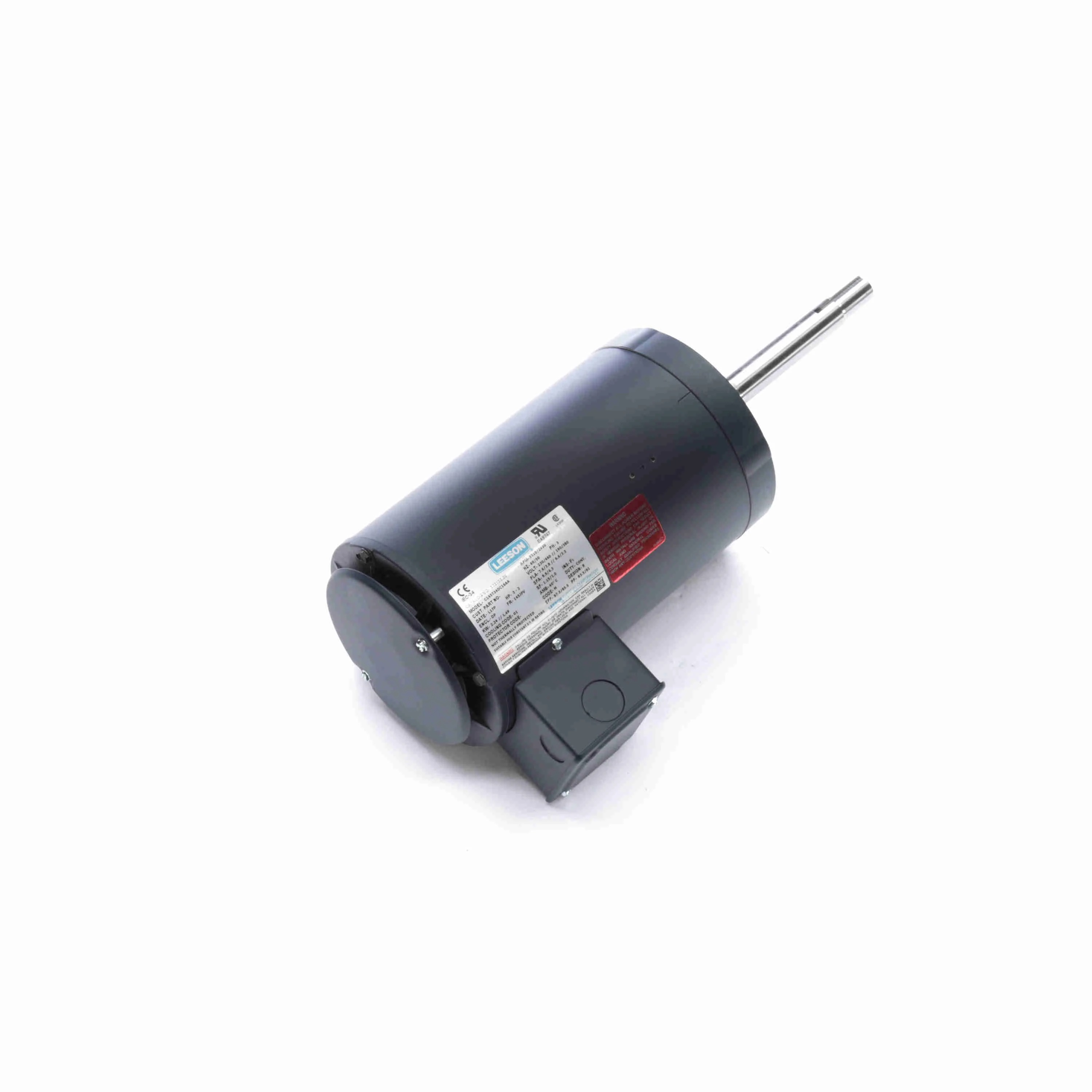 Close Coupled Pump Motor, 3/2 HP, 3 Phase, 60/50 Hz, 230/460 and 190/380V, 3600 RPM
