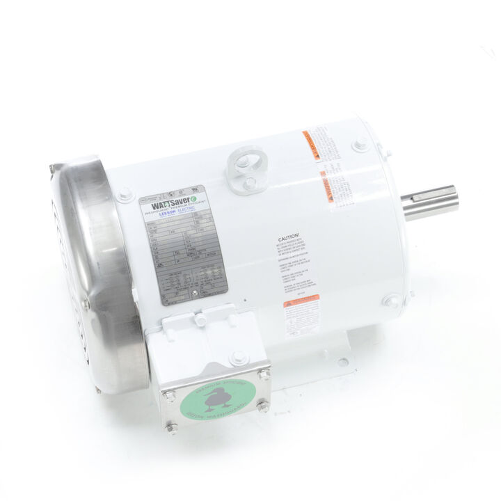 LEESON 132197.00 C184T17WB8A Washdown Motor | AJ2RVP 48ZF87 / C184T17WB8A