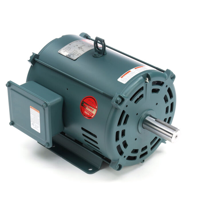 LEESON 141275.00 Washdown Pump Motor, 3-Phase, 10 HP, 3, 525 Nameplate RPM, 230/460VAC, 215JM, 141275.00 | CR8PPU 798GE3