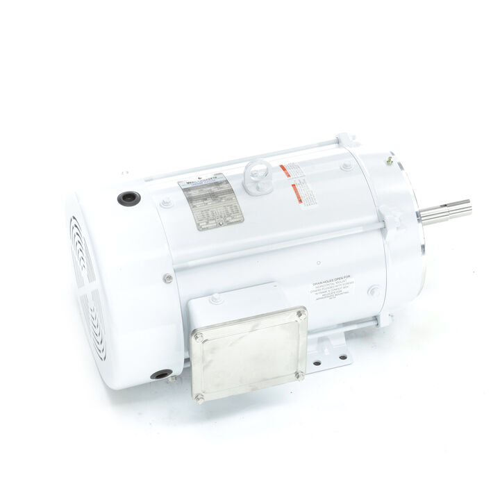 LEESON 141358.00 Washdown Pump Motor, 3-Phase, 10 HP, 3, 495 Nameplate RPM, 230/460VAC, 213JM | CR8PPT 798GD5