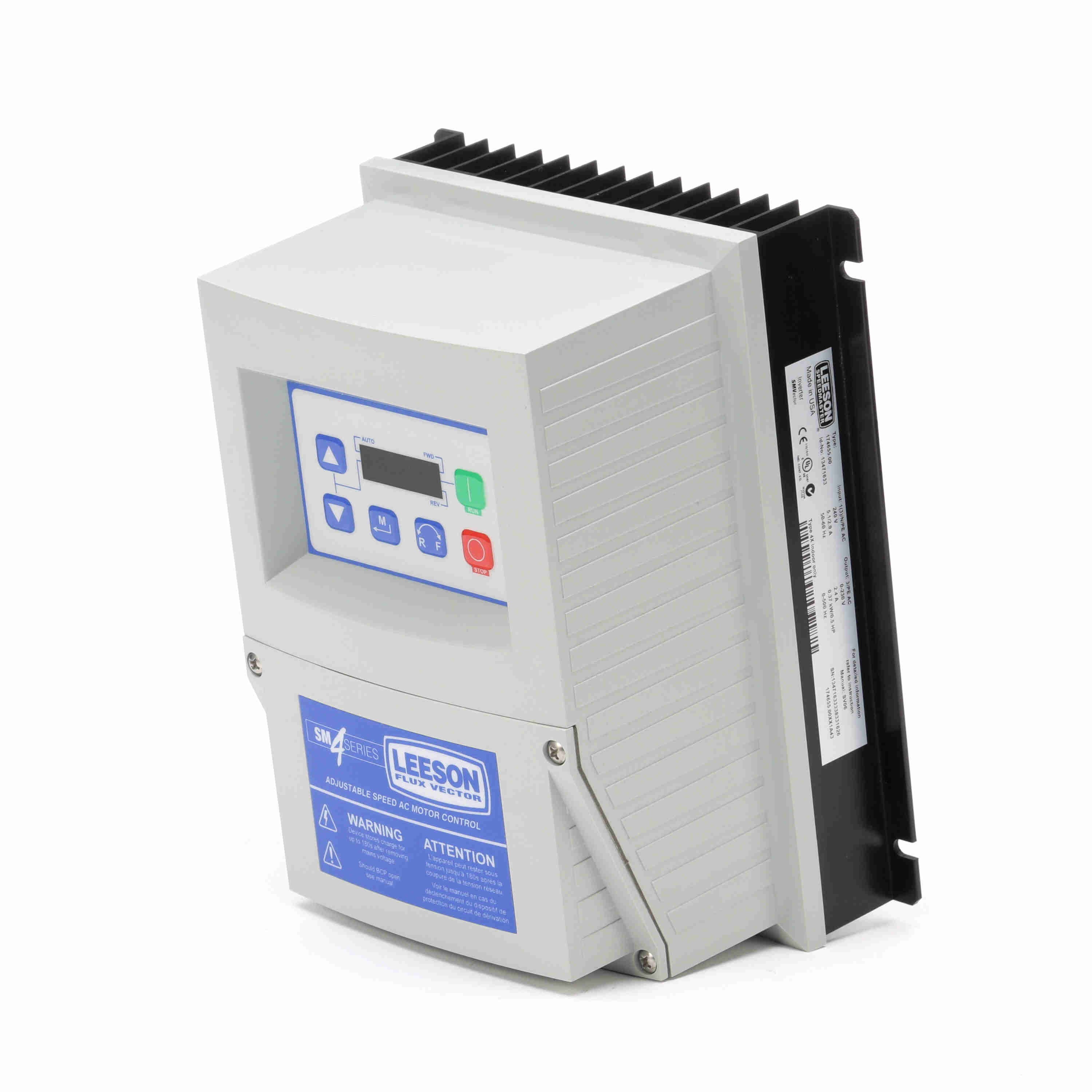 Variable Frequency Drive, 0.Variable Frequency Drive, 5 HP, 208-240V, 1.7 A