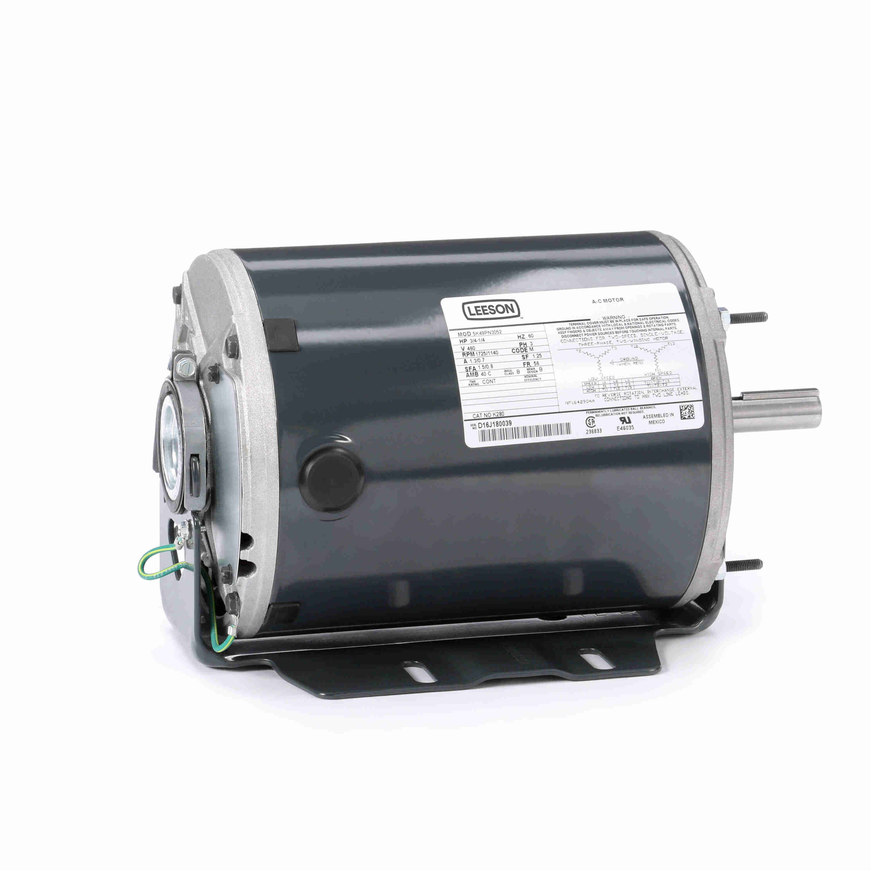 MARATHON MOTORS 5K49PN3052 K280 HVAC Motor | AJ2LJM K280