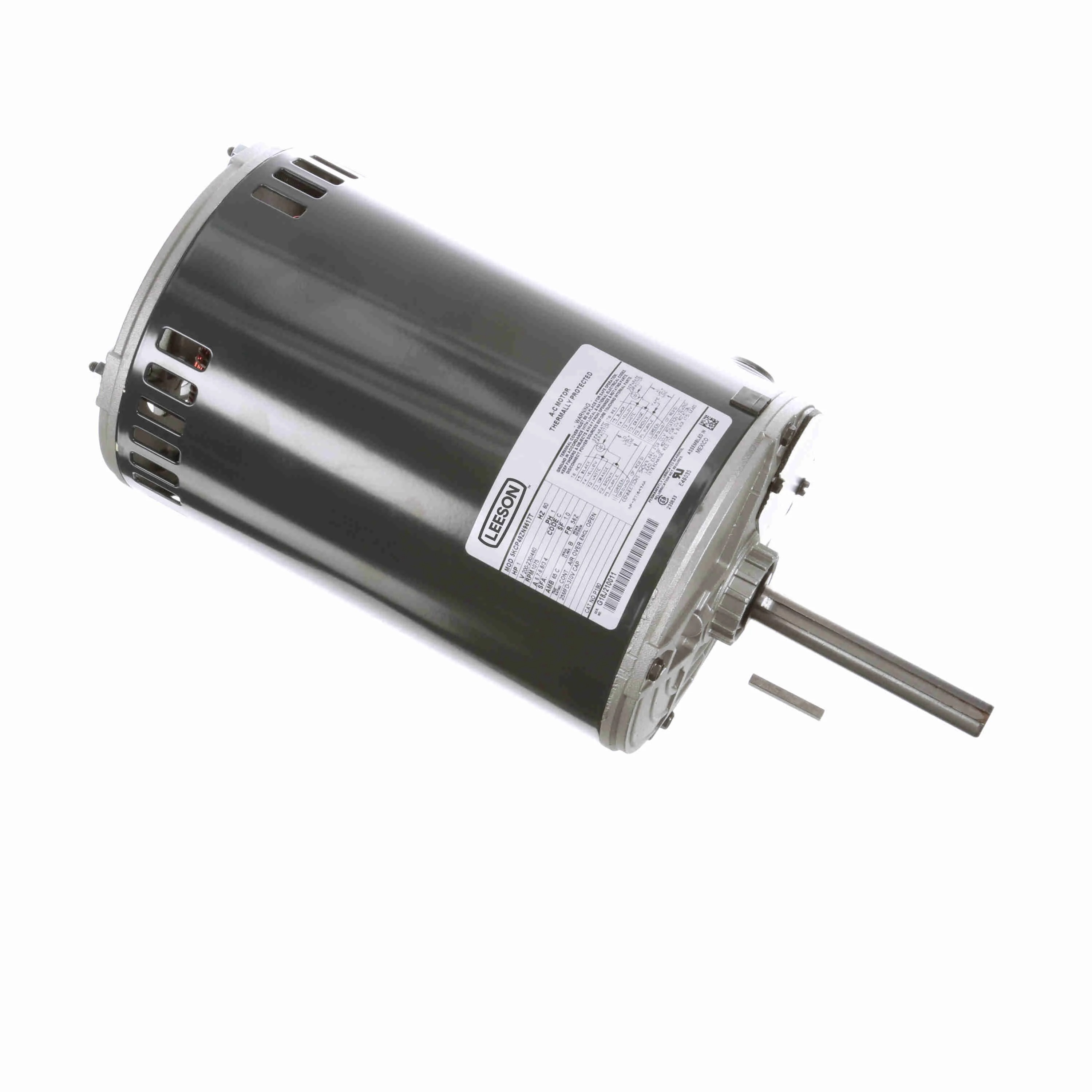 Condenser Fan Motor, 1 HP, 1 Phase, 60 Hz, 200-230/460V, 1200 RPM