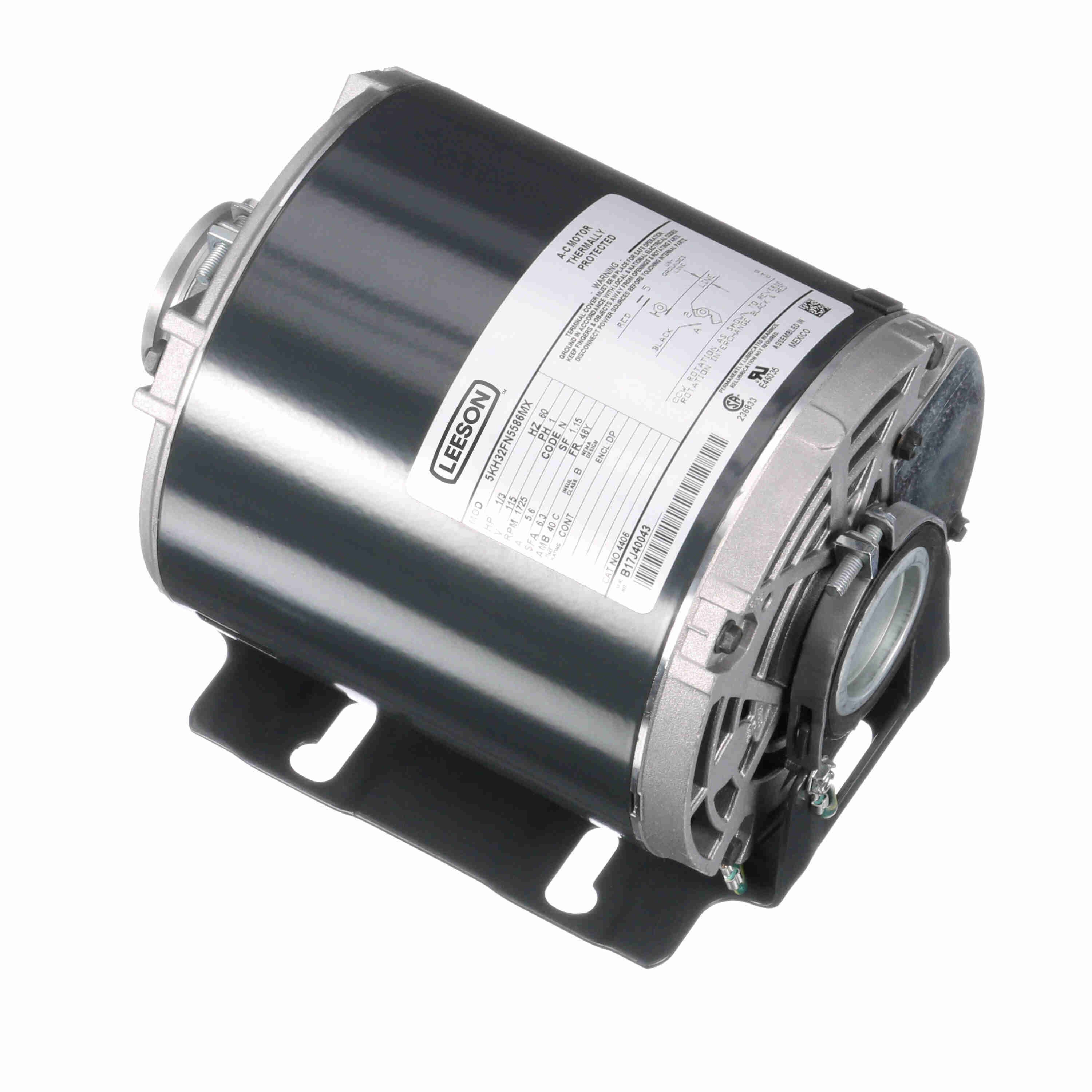 MARATHON MOTORS 5KH32FN5586X Pump Motor Split Phase 1/3 Hp 1725 115v 48y | AC9UEL 3K068 / 4406