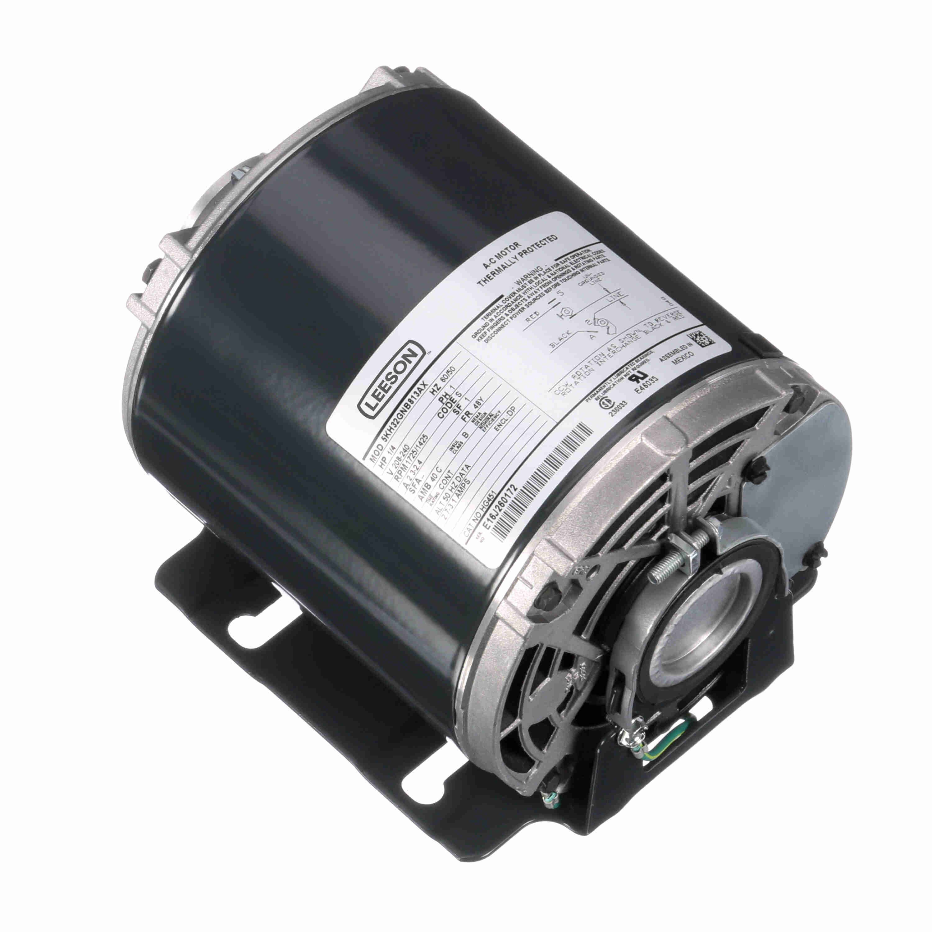 MARATHON MOTORS 5KH32GNB813X Pump Motor Split Phase 1/4hp 1725 208-240 48y | AC2GJP 2K458 / H451