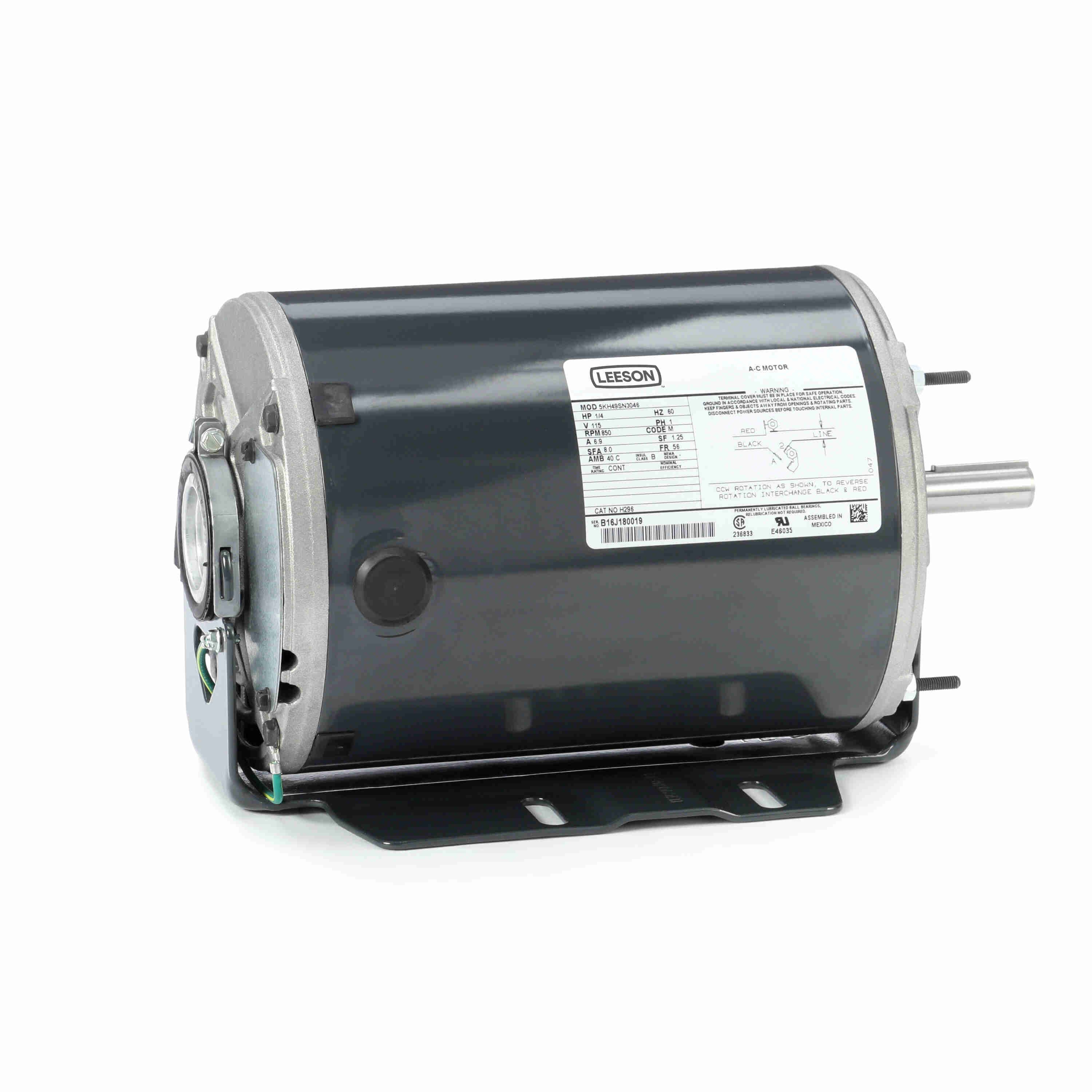 MARATHON MOTORS 5KH49SN3046 H296 General Purpose Motor | AJ2LEN H296