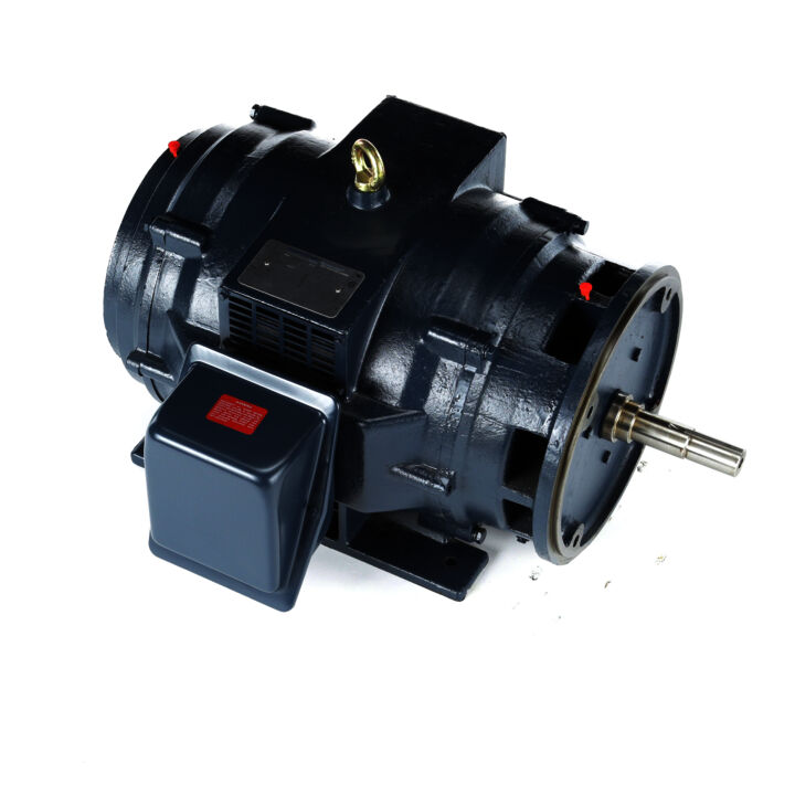 Encoder Motor, 5 HP, 3 Phase, 60 Hz, 230/460V, 1800 RPM