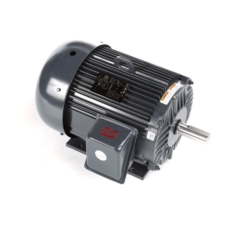 Three Phase Motor, 200V, 1800 RPM, 60 Hz, 0.75 hp, Open, 56 Frame