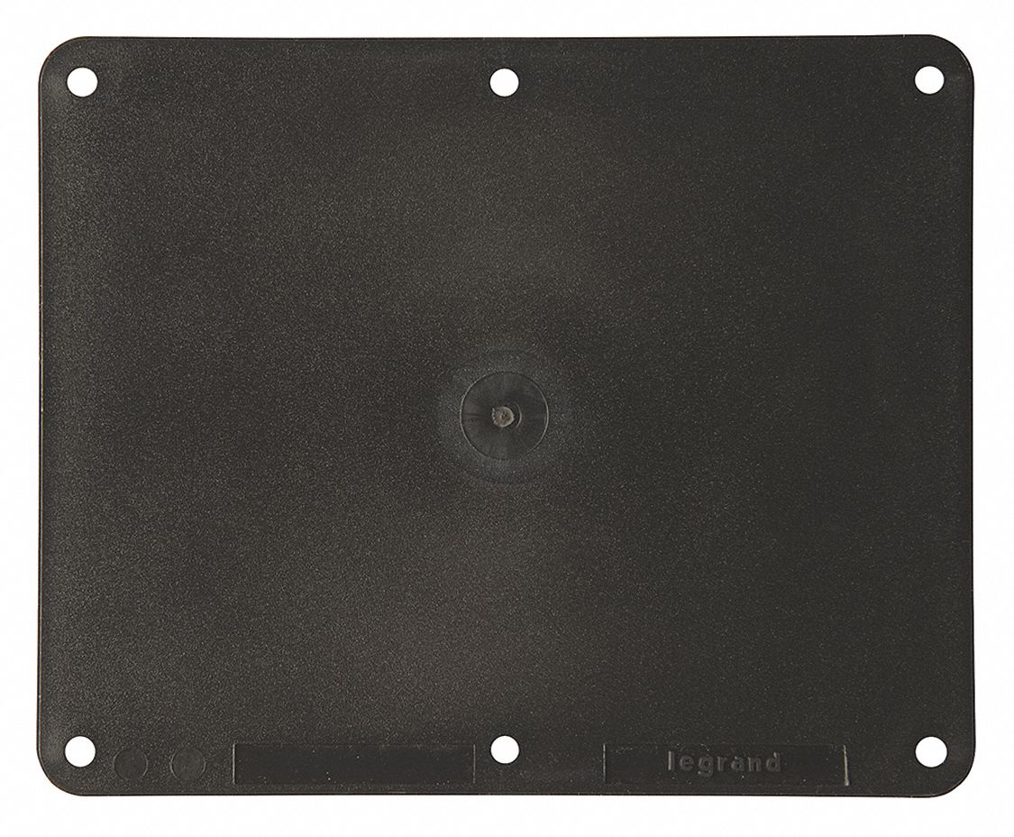 Outlet Box Plate, 4-17/64 Inch Height, 5-1/4 Inch Width, Number of Gangs 2