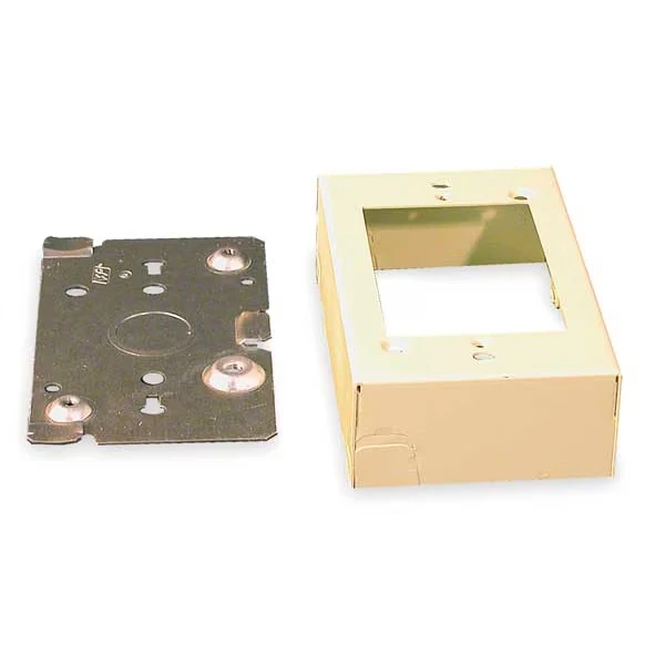 Shallow Device Box, Ivory, Steel, Boxes