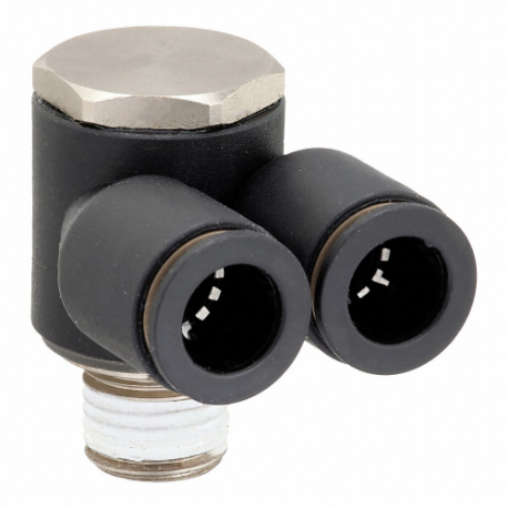 LEGRIS 3049 60 14 Nylon, MNPT x Push-to-Connect x Push-to-Connect, 3/8 Inch x 3/8 Inch Tube OD | CR8TLN 791RY2