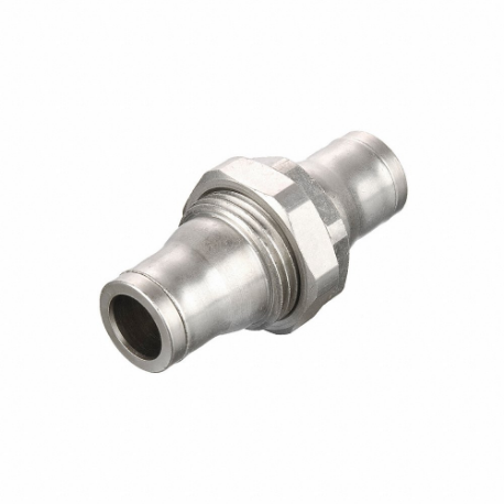 LEGRIS 3616 60 00 Fractional All Metal Push-to-Connect Fitting, Nickel Plated Brass | CN8FXP 791T94