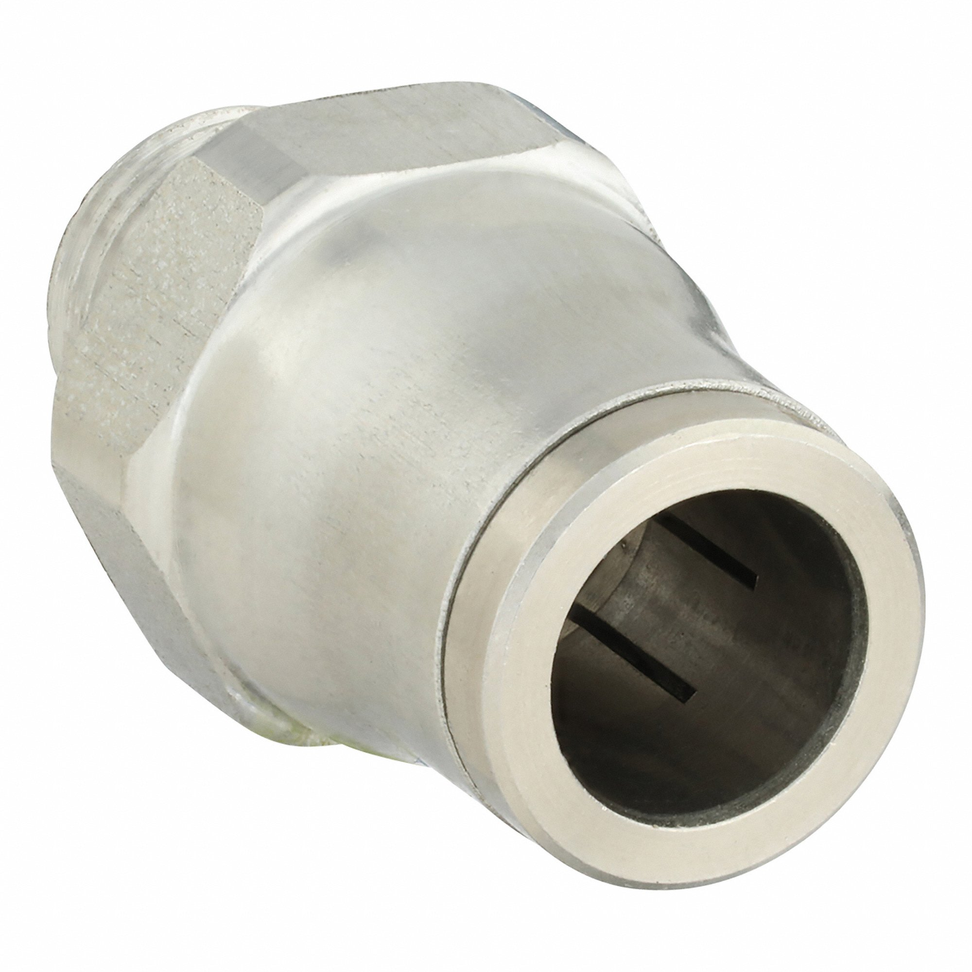LEGRIS 3805 08 10 Male Connector, 316L Stainless Steel, Push-to-Connect x MBSPT, 8 mm Tube OD | CR8RKP 786XY1