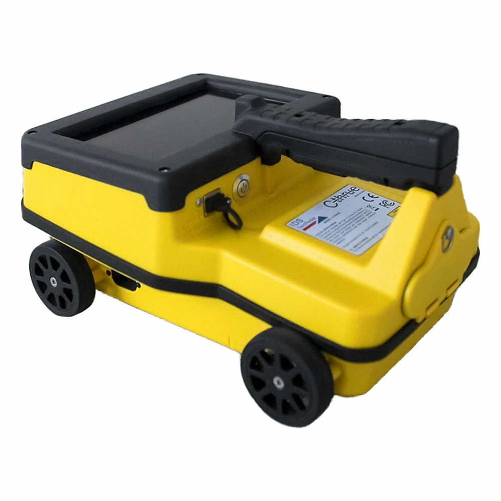 Surface Scanner Kit, 1 Inch, Batteries Required, Li-Ion, Dry Concrete, TFT, Visual