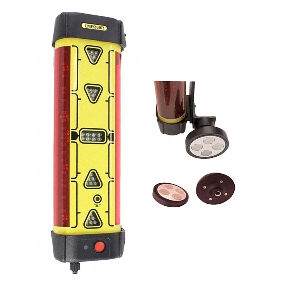 Laser Receiver Kit, Includes Batteries, NiMH, Red