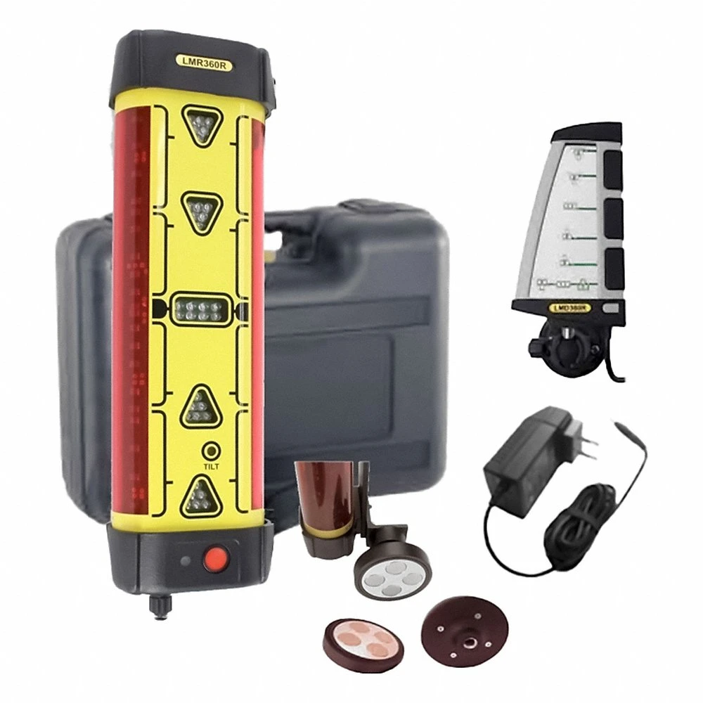 Laser Receiver Kit, Includes Batteries, NiMH, Red