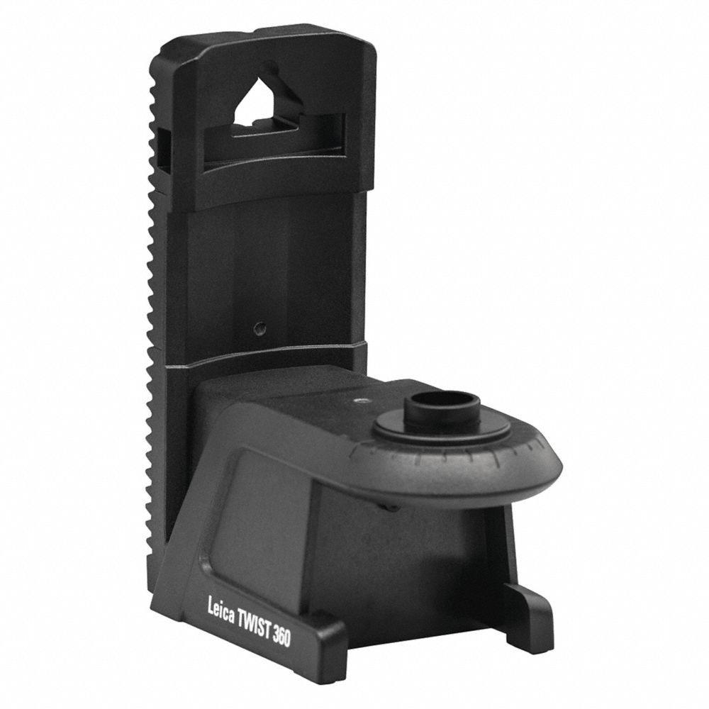 Adapter, Black, 2 9/16 Inch Ht, 11 1/4 Inch Width, Laser Levels