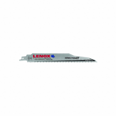 LENOX TOOLS 1832144 Reciprocating Saw Blade, 6 Teeth Per Inch, 9 Inch Blade Length, 1 Inch Height | CR9GPJ 422V95
