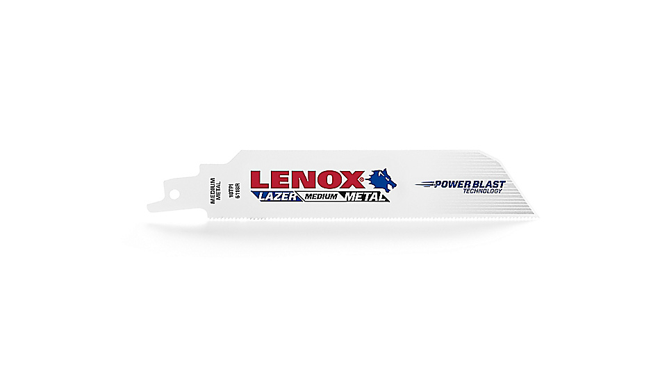 LENOX TOOLS 201809118R Reciprocating Saw Blade, 9 Inch Blade, 18 TPI, Pack Of 5 | AD7TFM 9118R / 4GE34