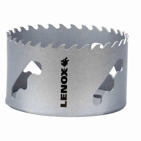 LENOX TOOLS LXAH3334 Hole Saw, 3 3/4 Inch Saw Dia, 3 Teeth per Inch, 1 7/8 Inch Max. Cutting Depth | CR9GAW 60HJ22