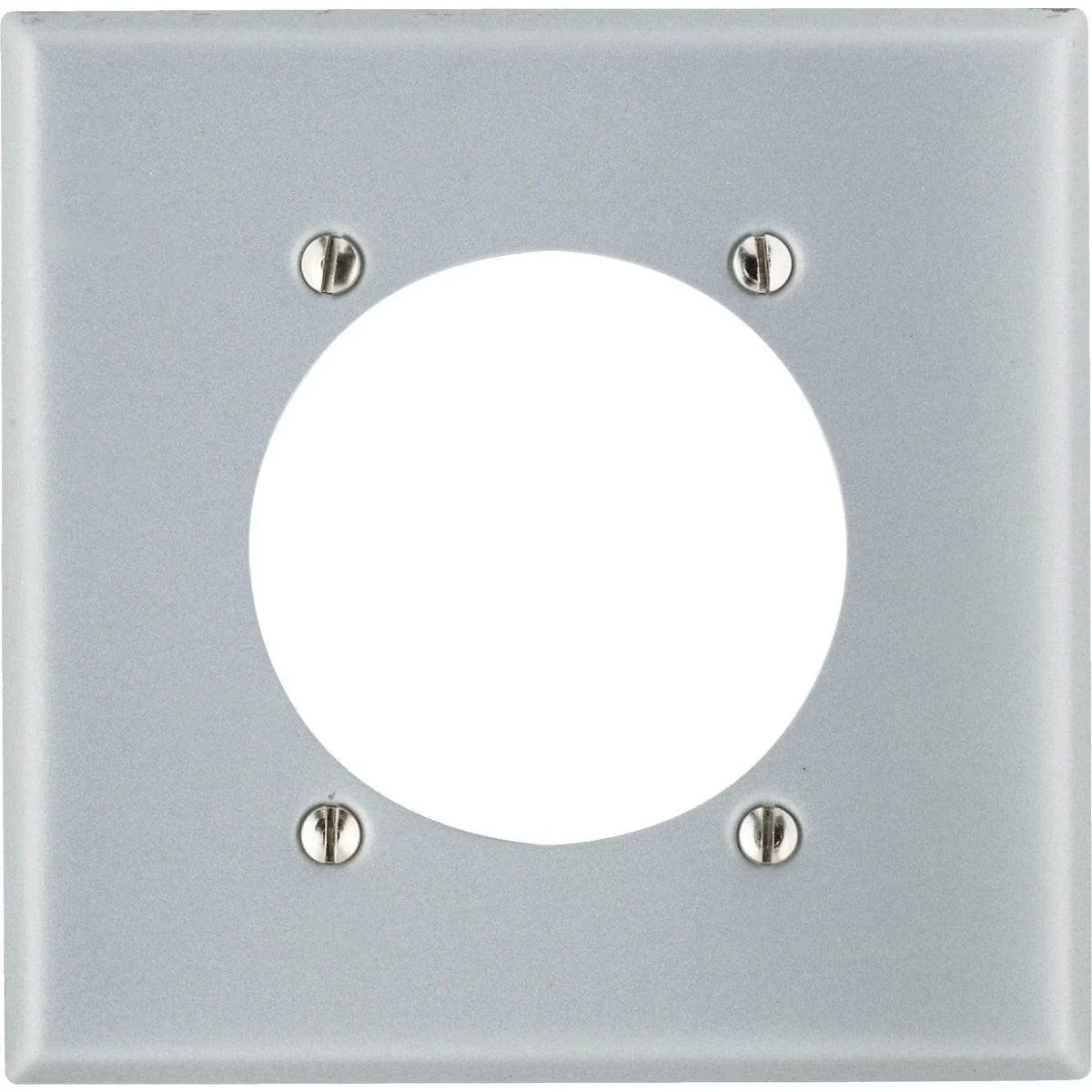 2-Gang Steel Range/Dryer Wall Plate