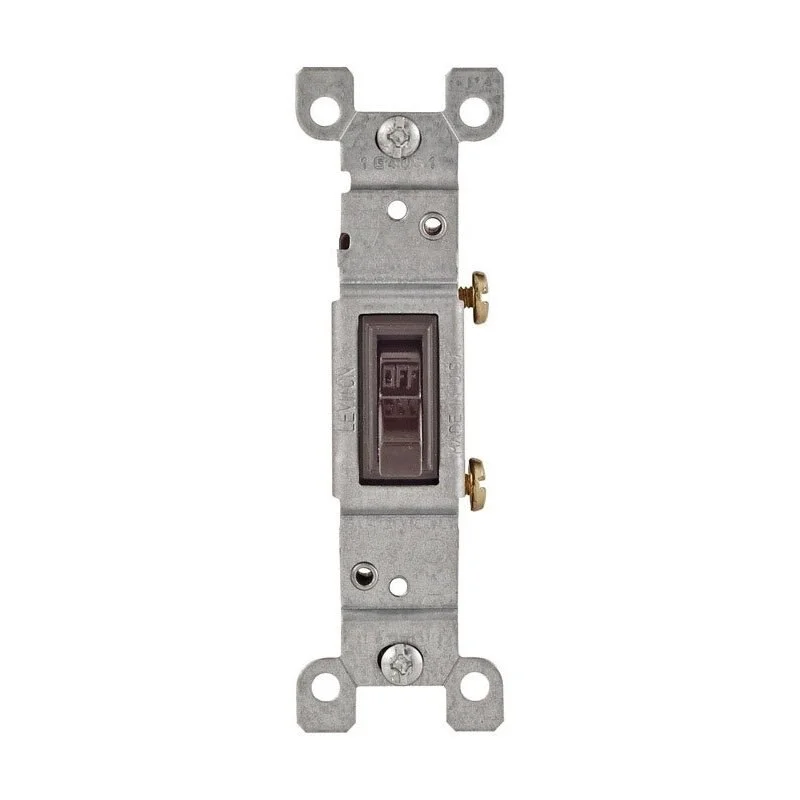 15 amps Toggle Switch Brown