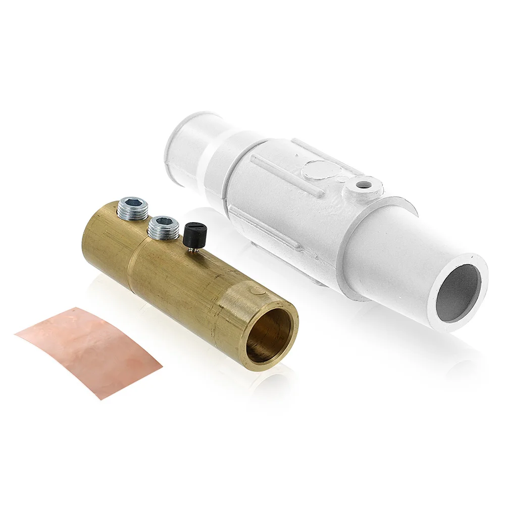 Detachable Female Taper Nose Cam Plug, 600 VAC, 570 A, 250 to 350 kcmil Wire, Double Set Screw, 1 Pole