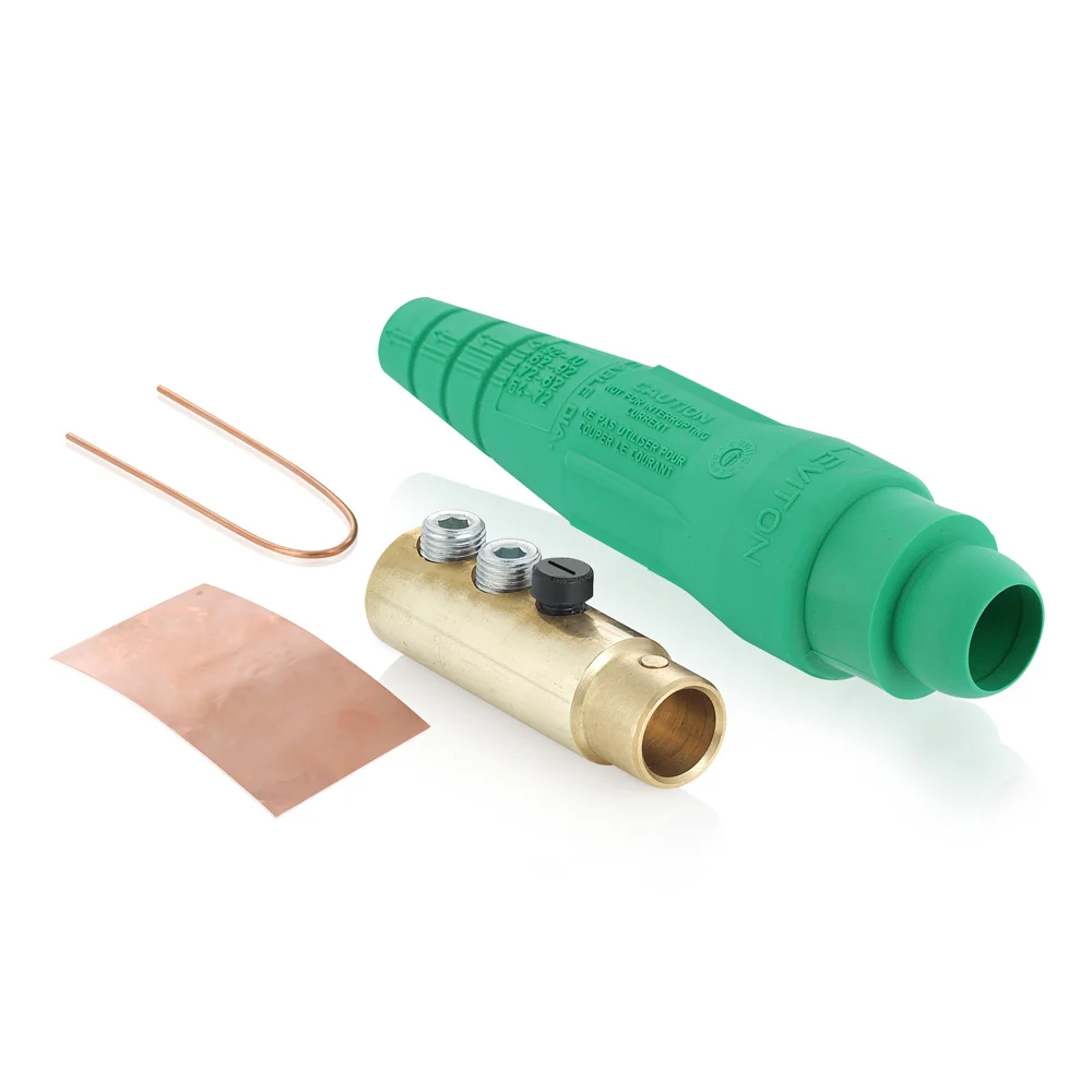 Ball Nose Cam Type Detachable Plug, 400 A, 1/0 to 4/0 AWG Wire, Female Connection, NEMA 3R