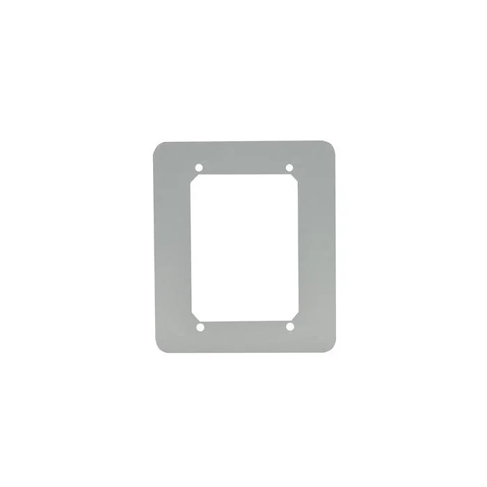 Flush Mount Collar, Steel, Gray, 7 in H x 6 in W