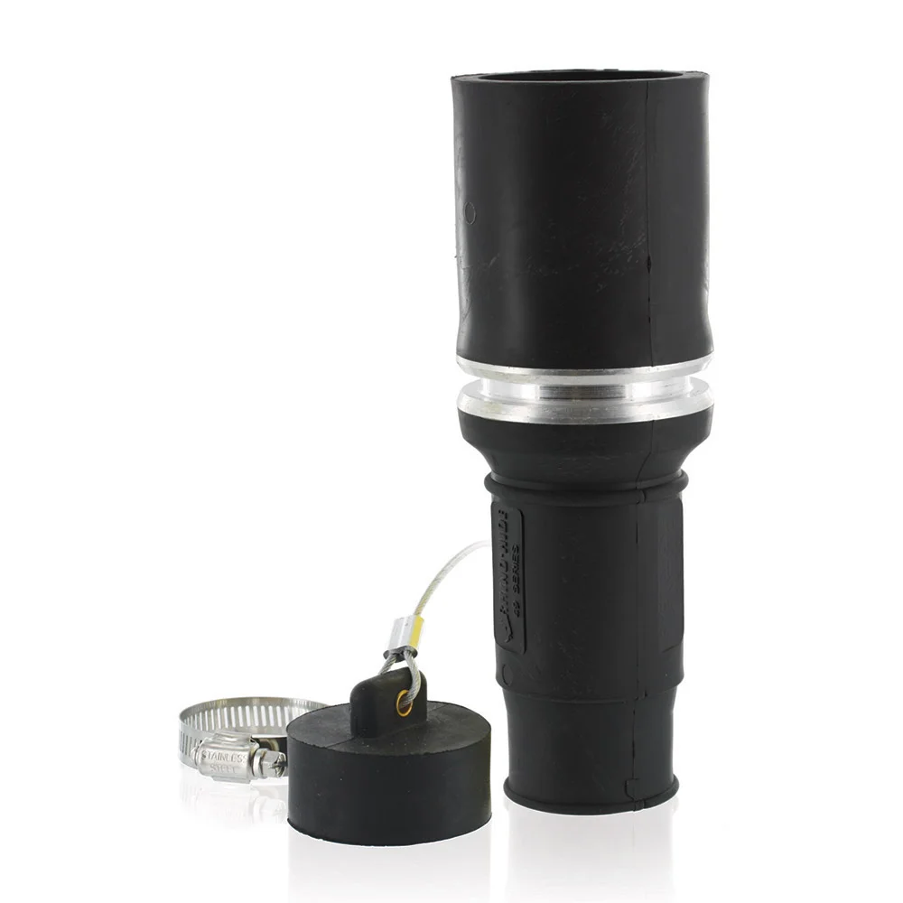 Crimped Sleeve Female Plug Insulator, For Use With 313 to 777 kcmil Cable, 1000 VAC, 1135 A, -60 to 135 Deg C, Black