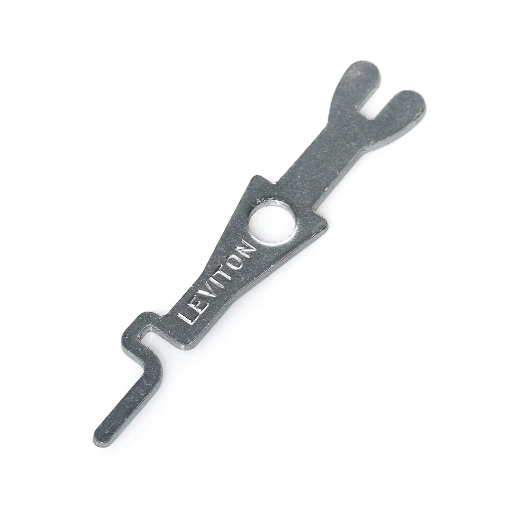 Tamper Resistant Switch Key, For Use With Tamper Resistant Switch Toggle Switches and Locking Type Switches, Metallic